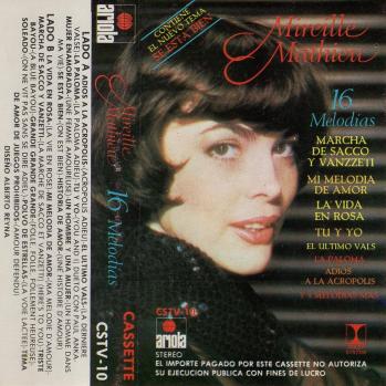 16 melodias cassette audio 1984