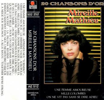 20 chansons d or cassette audio 1984