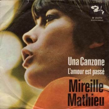 45 tours allemagne una canzone 1968
