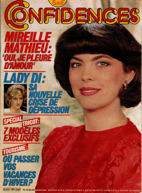 Confidences n 1885 20 janvier 1984
