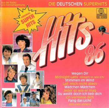 Hits 86 cd allemagne 1986