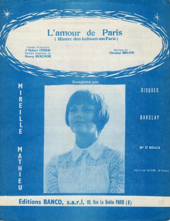 L amour de paris 1969