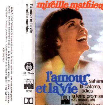 L amour et la vie cassette audio 1988 yougoslavie