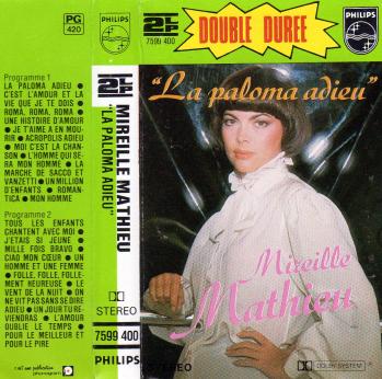 La paloma adieu compilation cassette audio