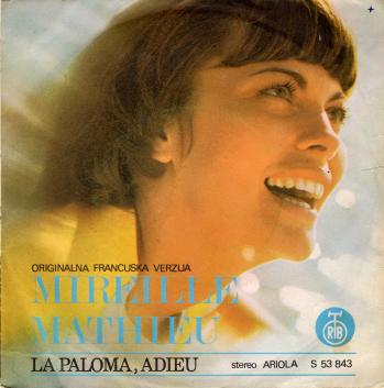 La paloma adieu yougoslavie 1974