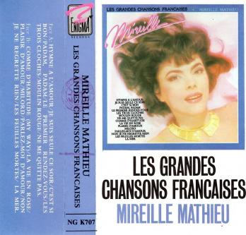 Les grandes chansons francaises cassette audio 1990