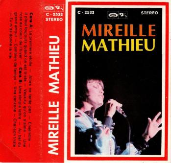 Mireille mathieu cassette audio espagne 1971