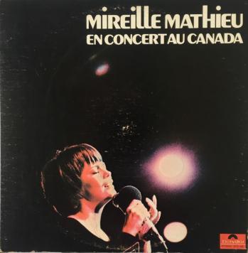 Mireille mathieu en concert au canada 1971
