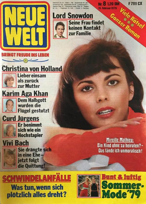 Neue welt n 8 fevrier 1979