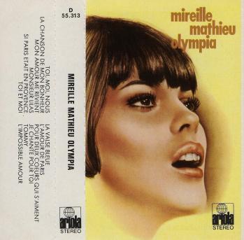 Olympia 1969 cassette audio espagne 1974