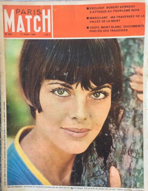 Paris match n 905 13 aout 1966