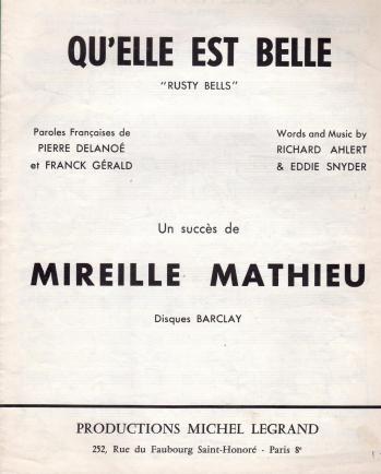 Qu elle est belle 1966