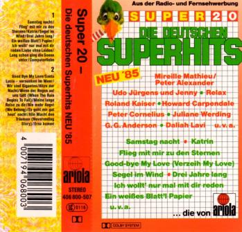 Super 20 die deutschen superhits neu 85