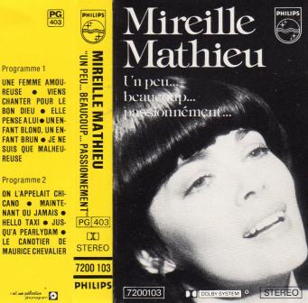 Un peu beaucoup passionnement cassette audio