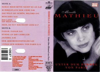 Unter dem himmel von paris cassette audio 1993